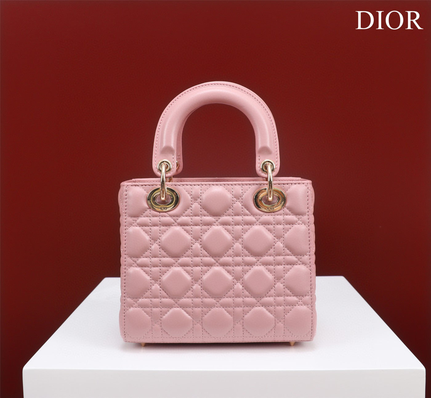 Lady Dior Small Lamb Skin Grade 4 - Pink