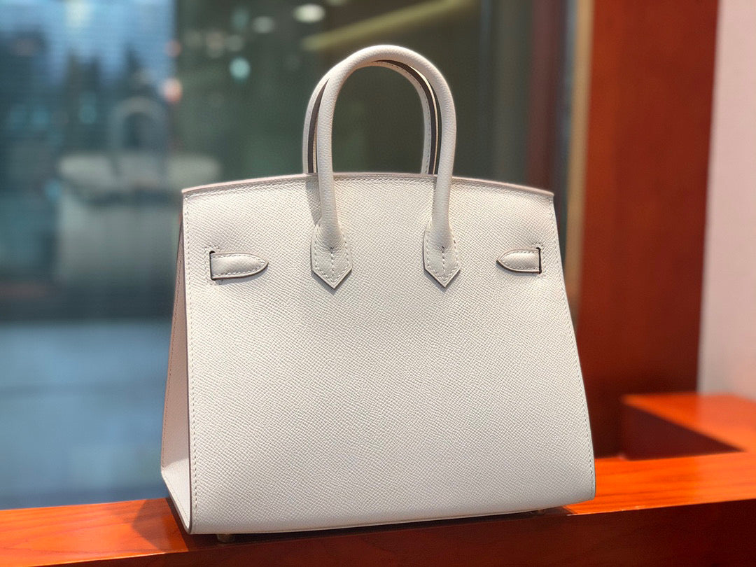 Hermes Birkin 25cm Epsom White