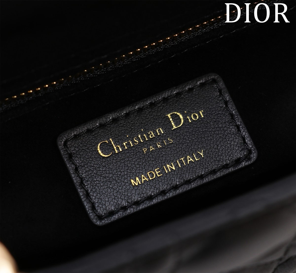 christian dior pink inside lady dior bag