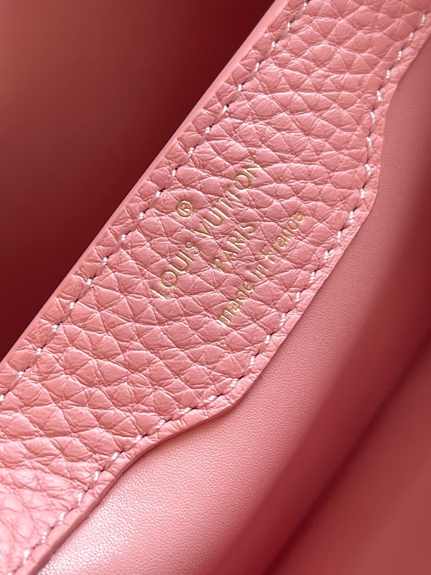 Louis Vuitton Capucines MM Rose Pink High Grade