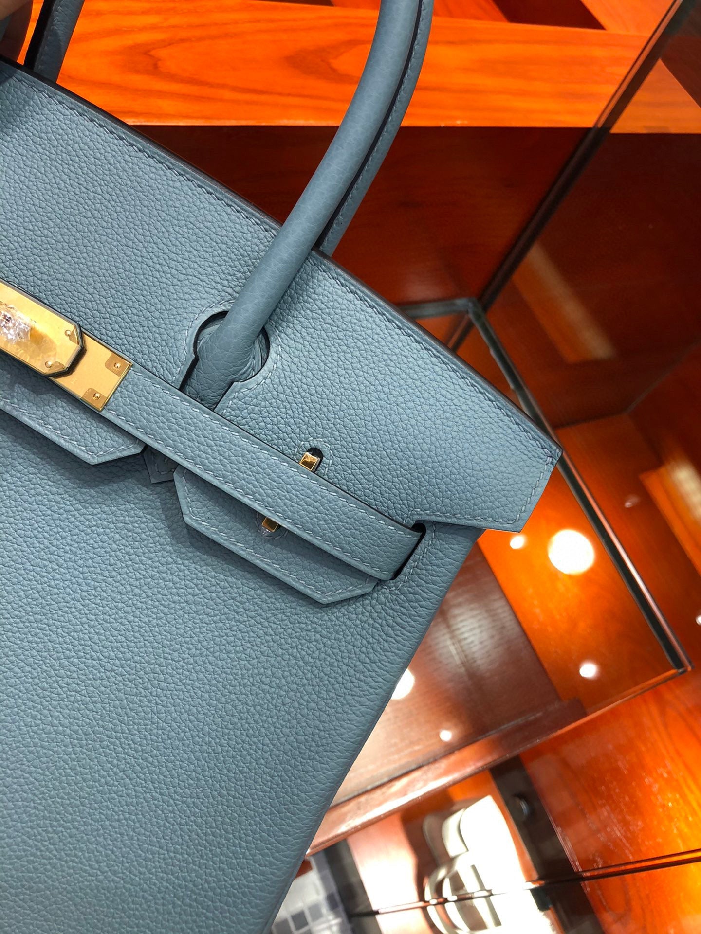 Hermes Birkin 30 Togo Sky Blue