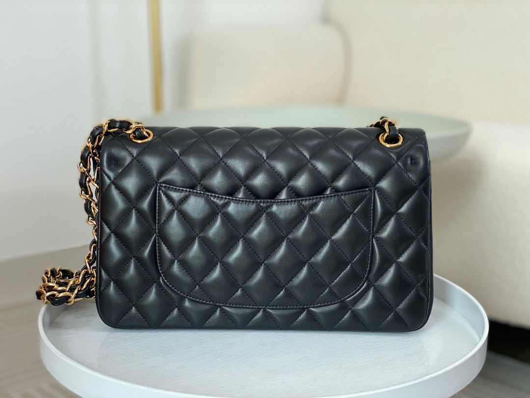 Chanel Classic Handbag Lamb Skin 28cm - High Grade