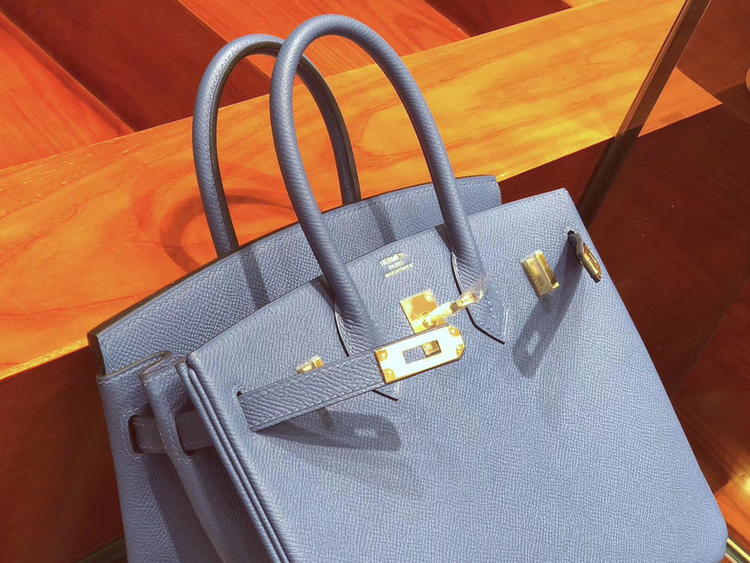 Hermes Birkin 25cm Epsom Blue