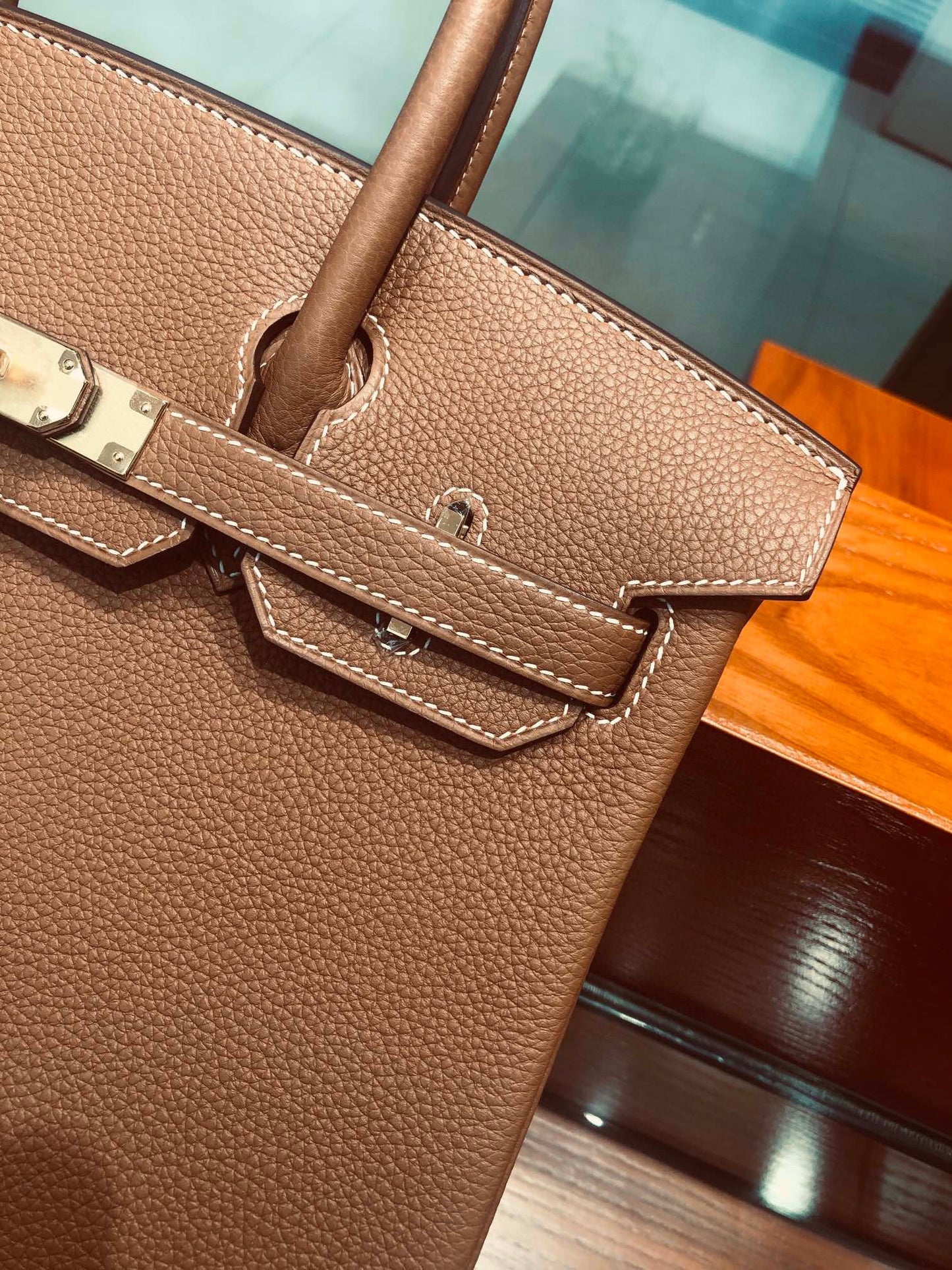 Hermes Birkin 30 Brown Togo