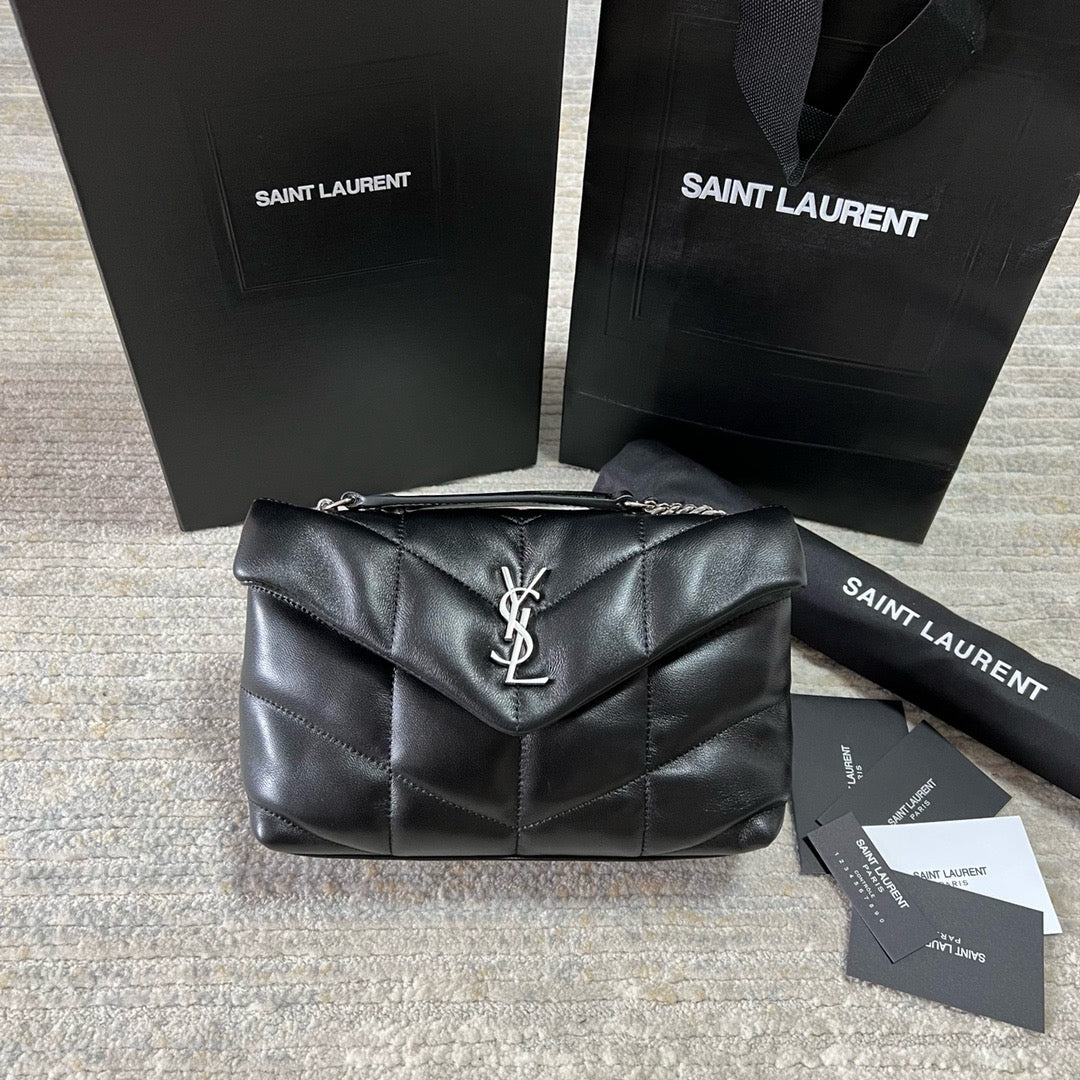 YSL LouLou Puffer Lamb Skin High Grade