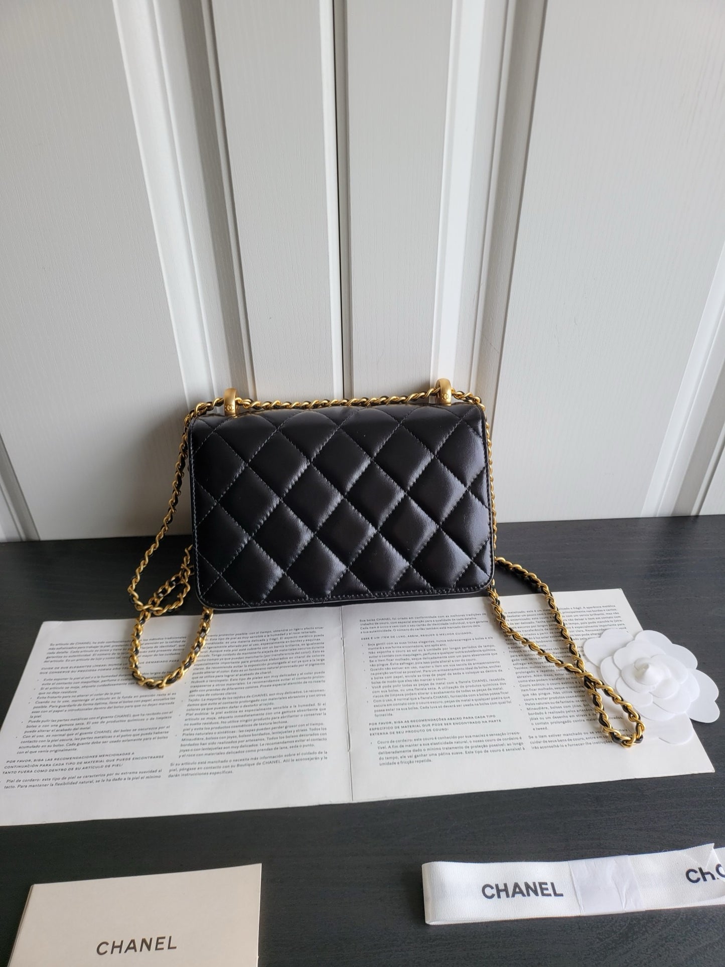 Chanel Calf Skin Chain High Grade