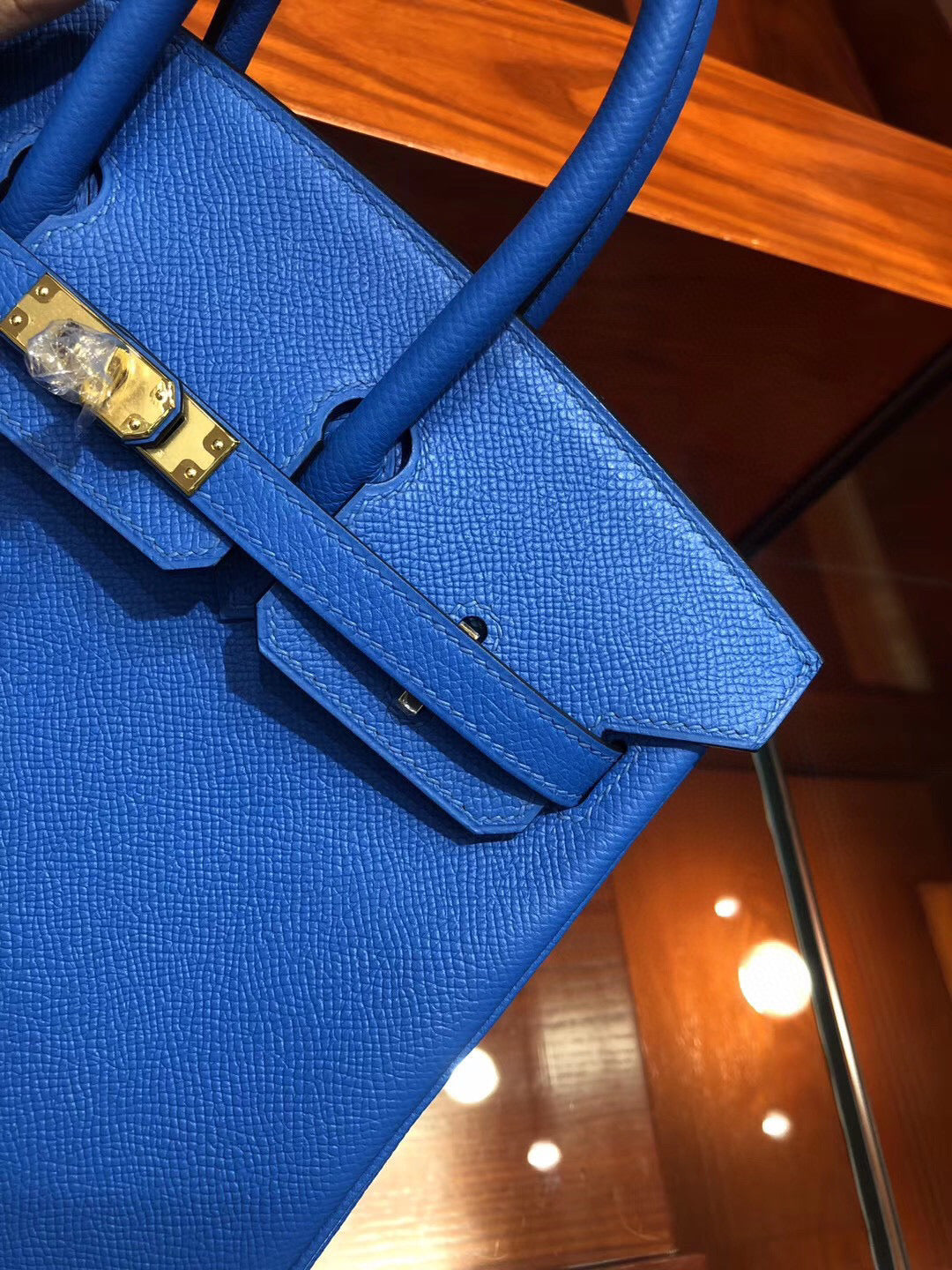 Hermes Birkin 25cm Epsom Blue