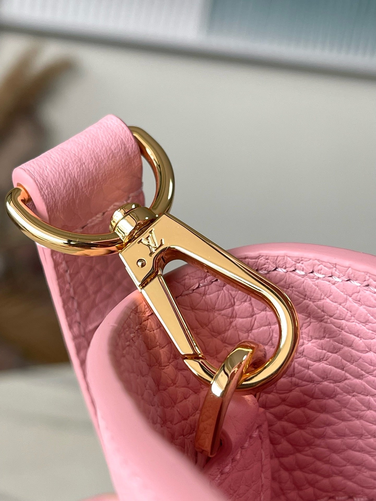 Louis Vuitton Capucines MM Rose Pink High Grade