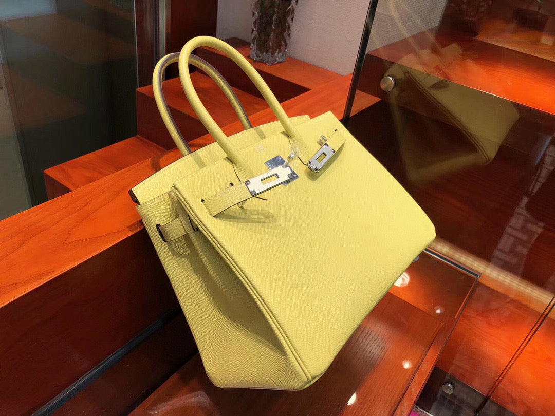 Hermes Birkin 30cm Epsom Yellow