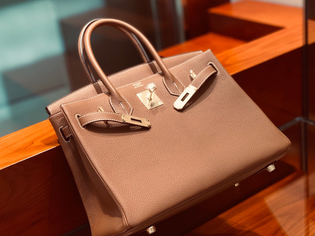 Hermes Birkin 30 Brown Togo