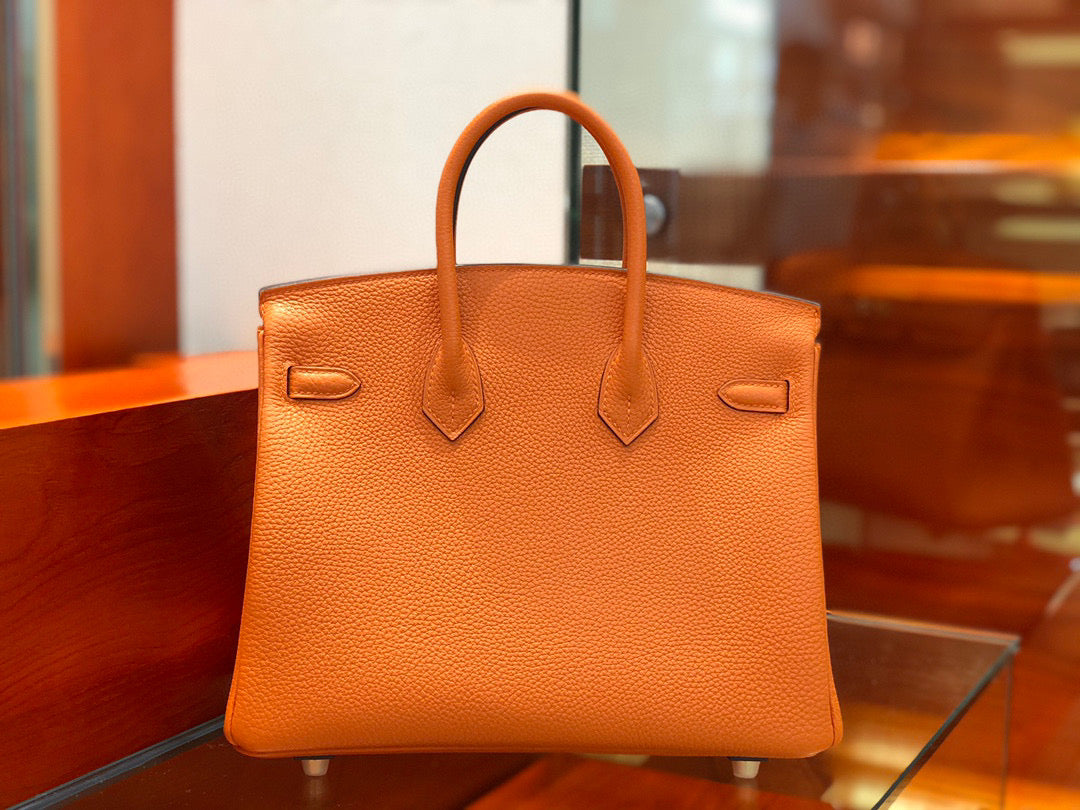 Hermes Birkin 25 Togo Orange