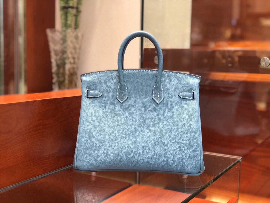 Hermes Birkin 25cm Epsom Sky Blue