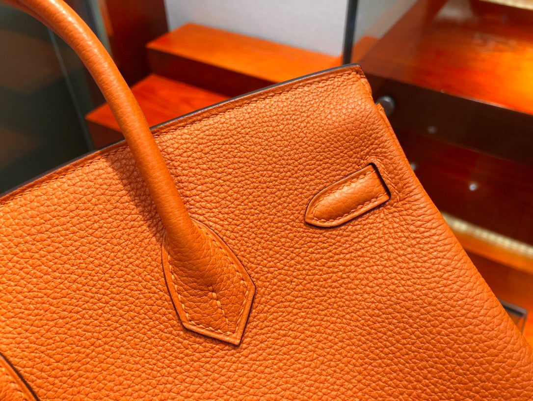 Hermes Birkin 25 Togo Orange