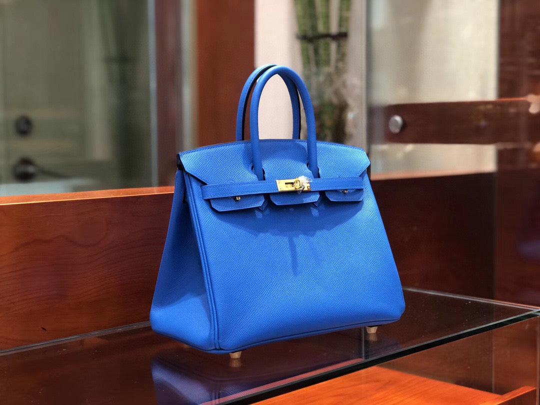 Hermes Birkin 25cm Epsom Blue