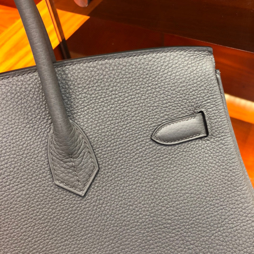 Hermes Birkin 35 Togo Grey