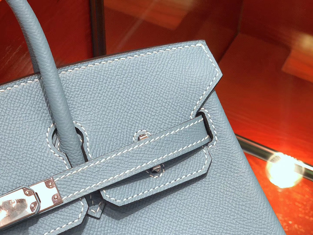 Hermes Birkin 25cm Epsom Sky Blue