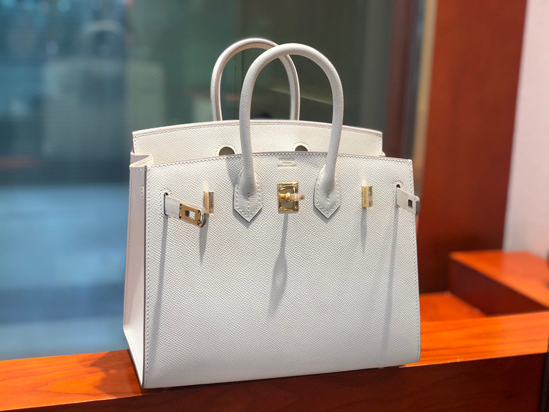 Hermes Birkin 25cm Epsom White