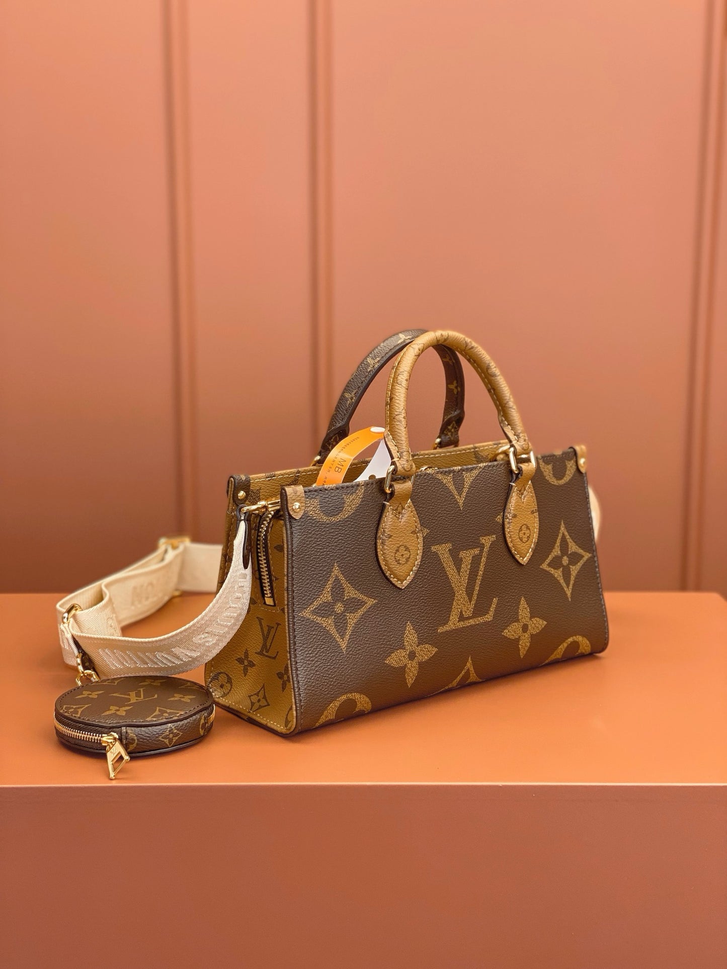 Louis Vuitton OnTheGo East West Platinum Grade