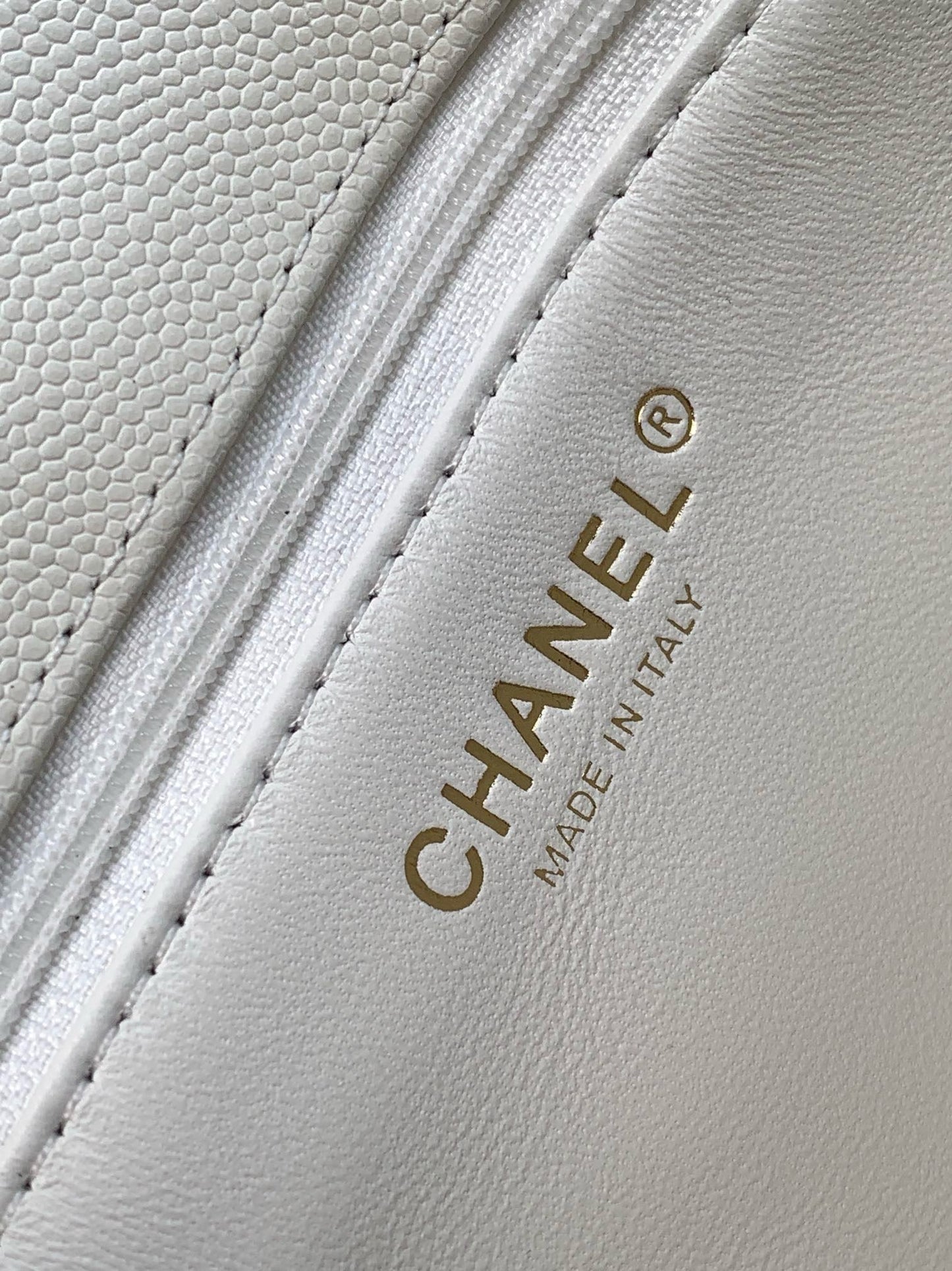 Chanel Coco Handle White Platinum