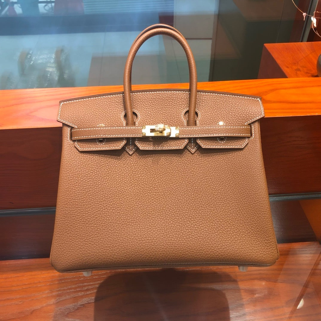 Hermes Birkin Brown Togo 25cm