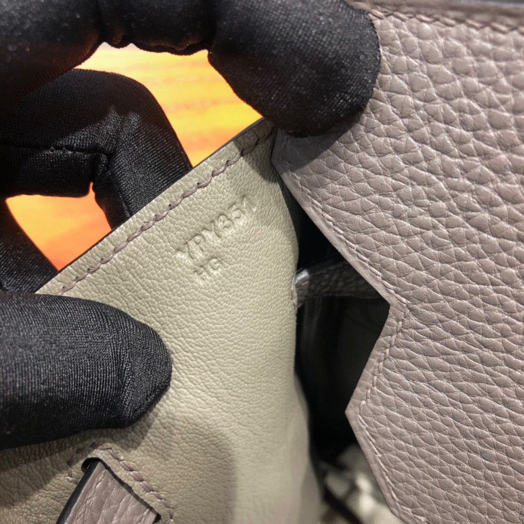 Hermes Birkin 35 Togo Grey