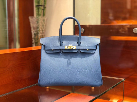 Hermes Birkin 25cm Epsom Blue