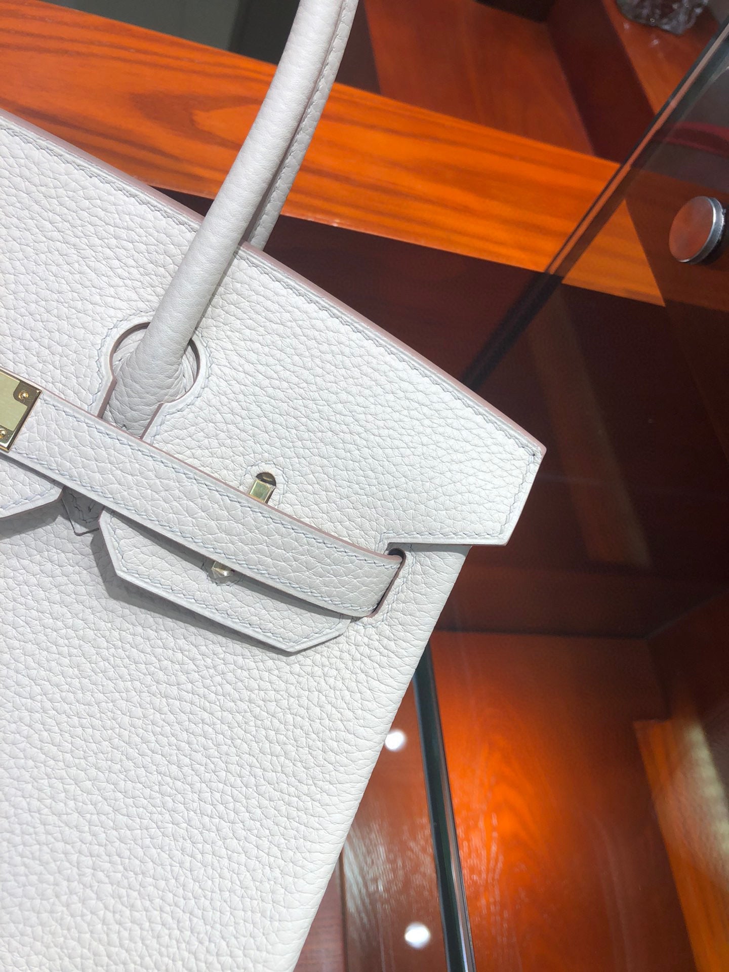 Hermes Birkin Togo White