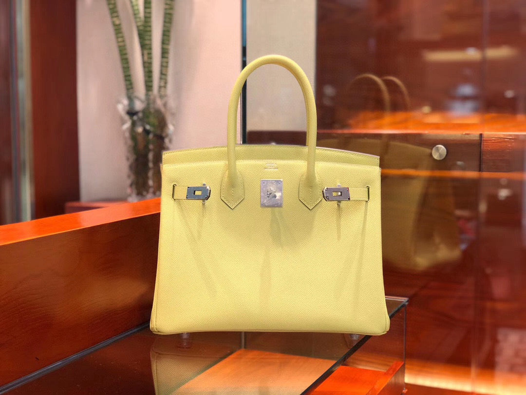 Hermes Birkin 30cm Epsom Yellow