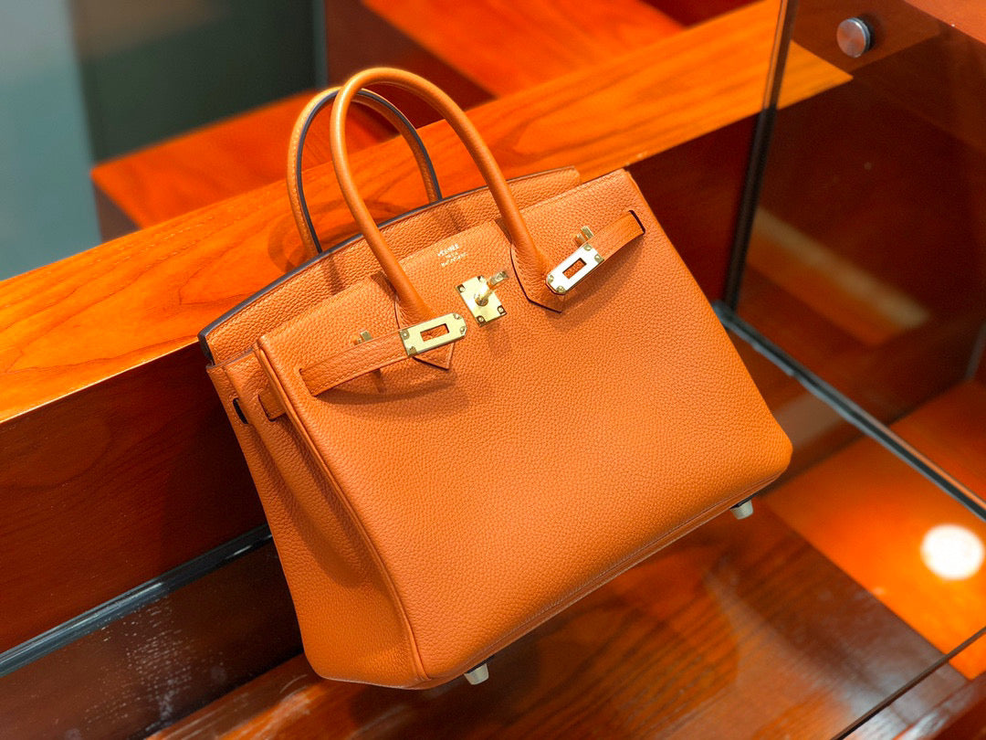 Hermes Birkin 25 Togo Orange