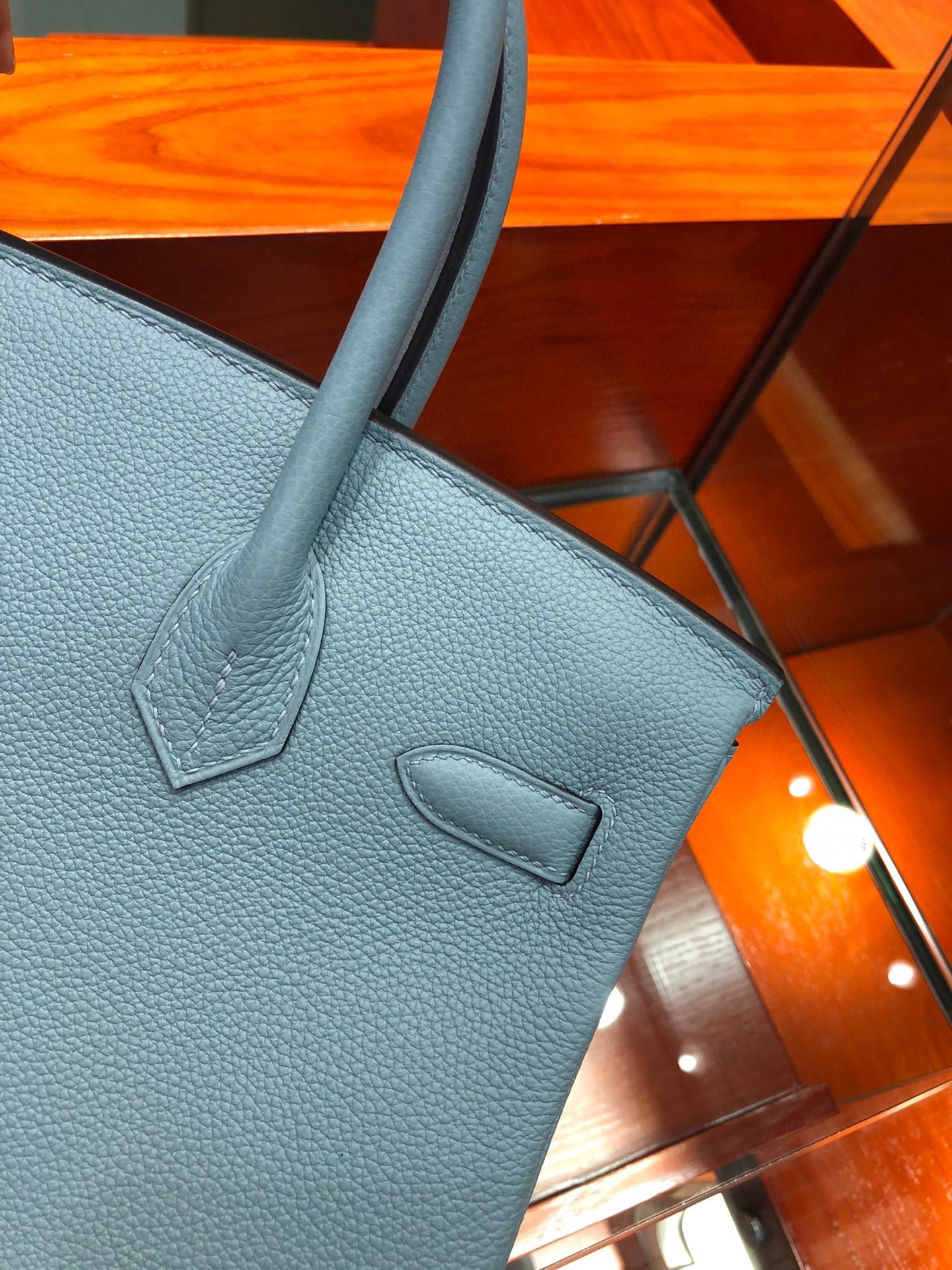 Hermes Birkin 30 Togo Sky Blue