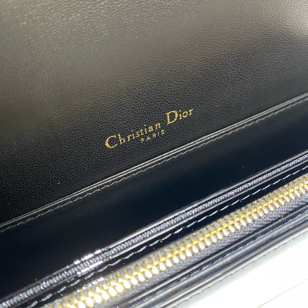 Lady Dior Pouch Platinum