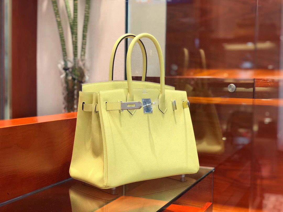 Hermes Birkin 30cm Epsom Yellow