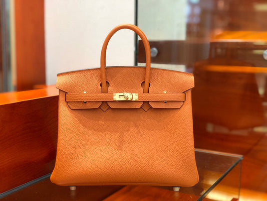 Hermes Birkin 25 Togo Orange