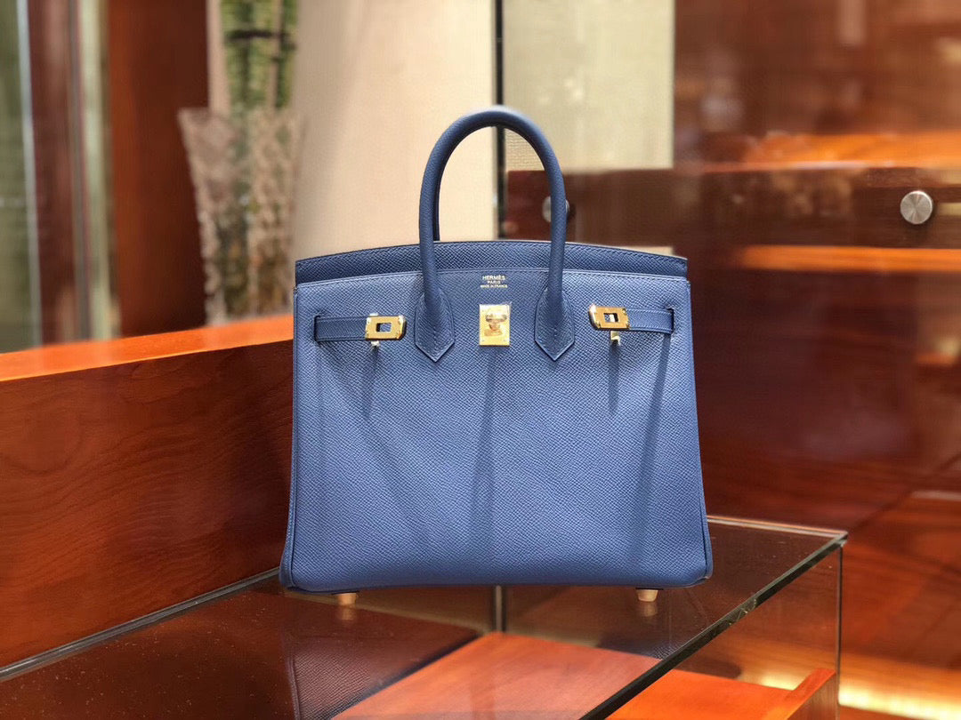 Hermes Birkin 25cm Epsom Blue