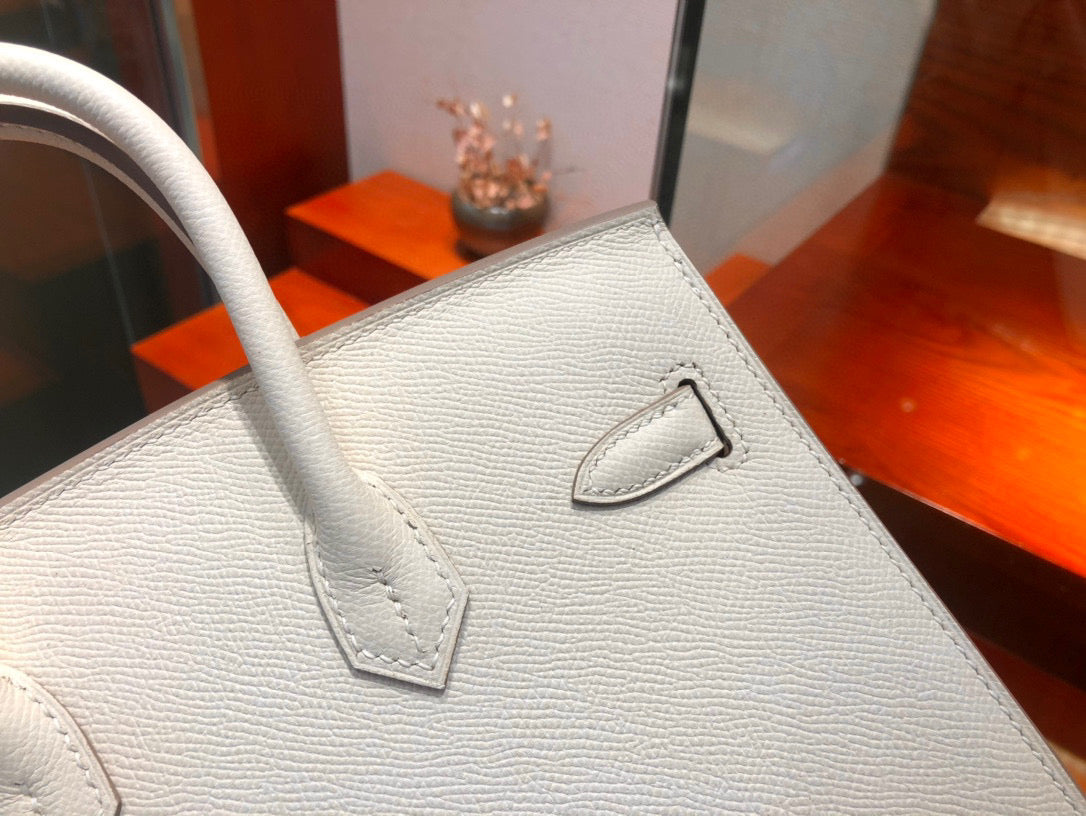 Hermes Birkin 25cm Epsom White