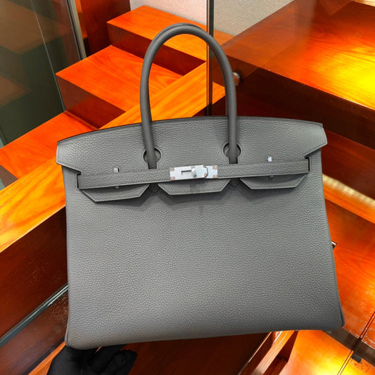 Hermes Birkin 35 Togo Grey