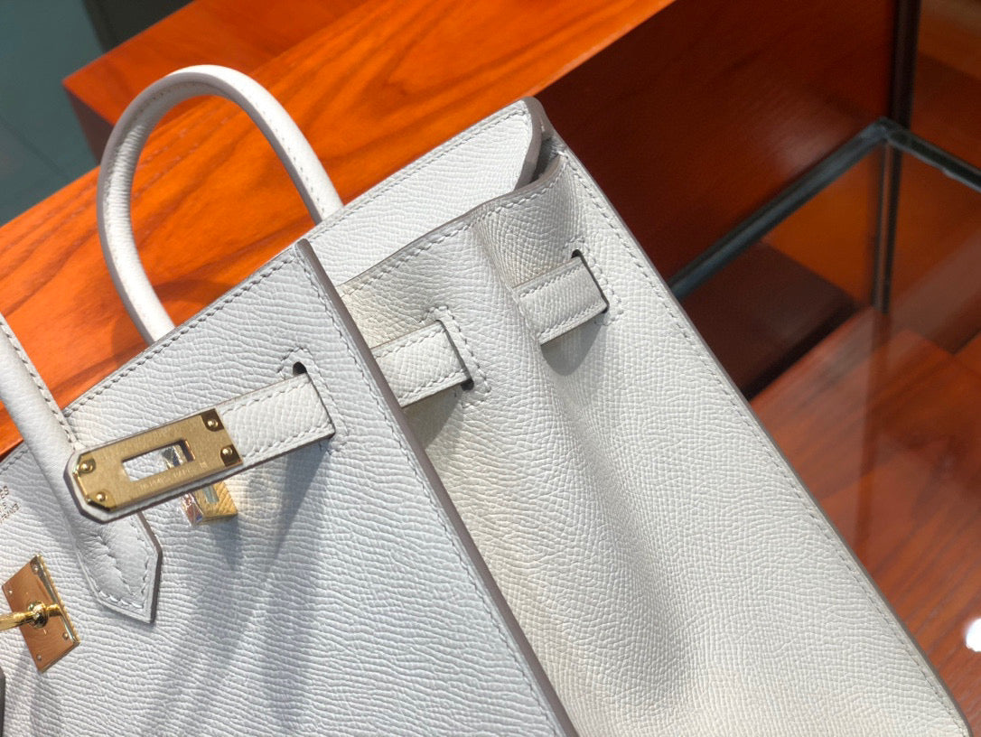 Hermes Birkin 25cm Epsom White