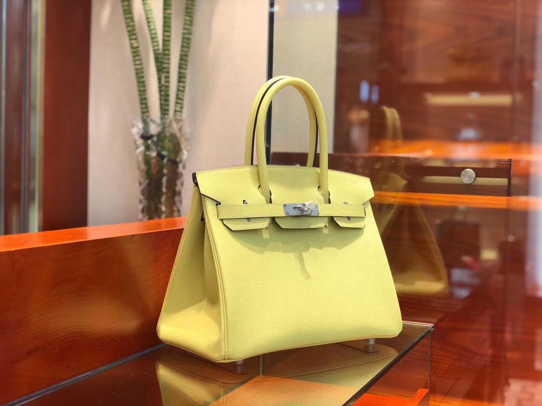 Hermes Birkin 30cm Epsom Yellow