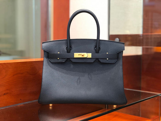 Hermes Birkin Togo Black Gold Hardware