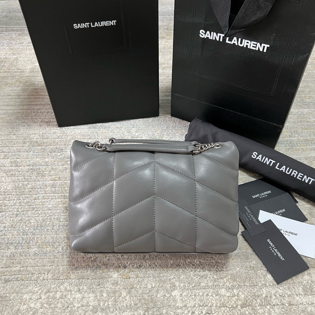 YSL LouLou Puffer Lamb Skin High Grade