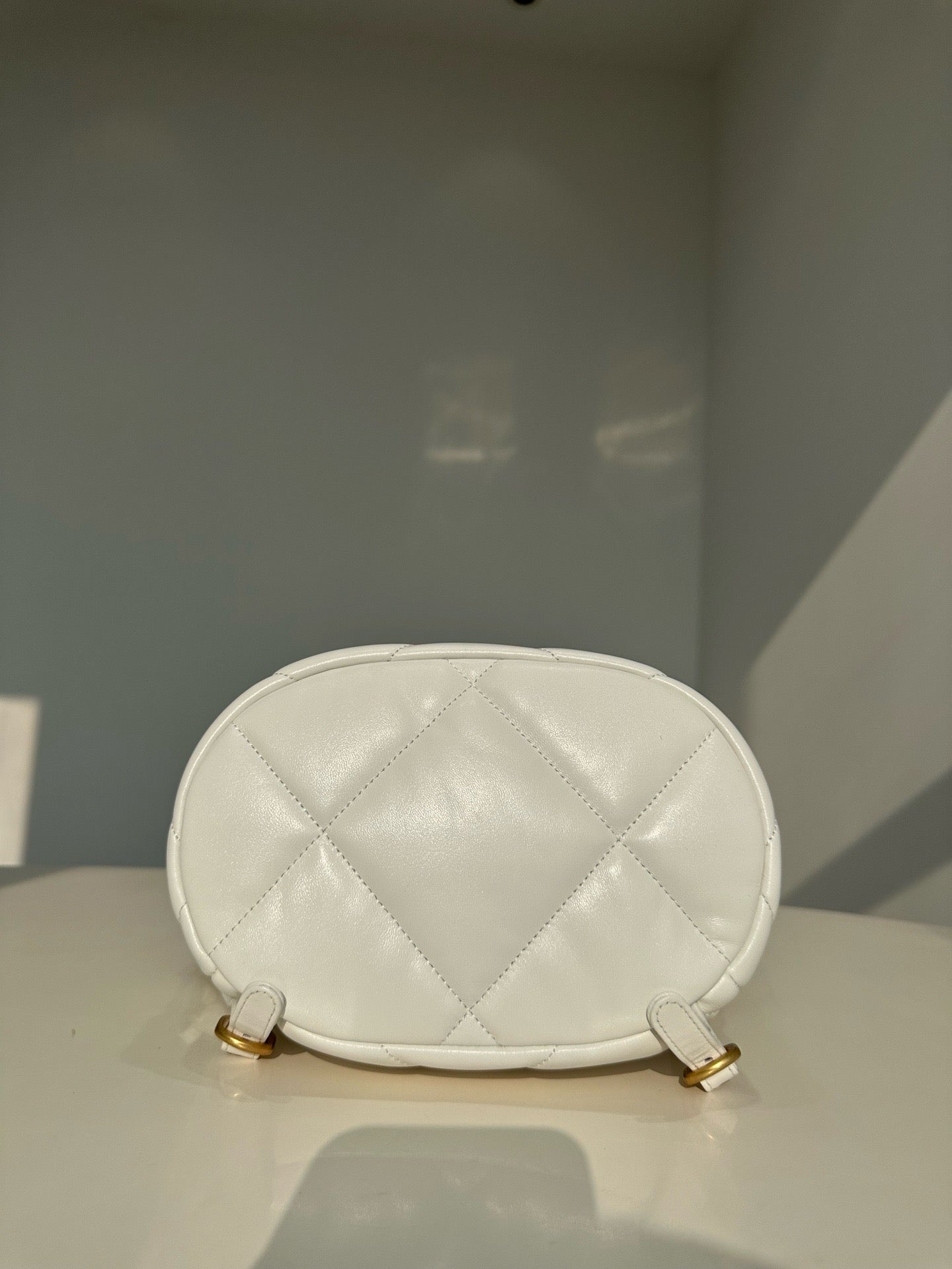 Chanel 19 Backpack Lamb Skin High Grade