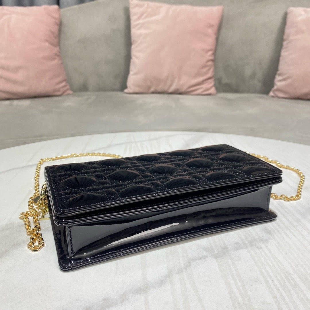 Lady Dior Pouch Platinum