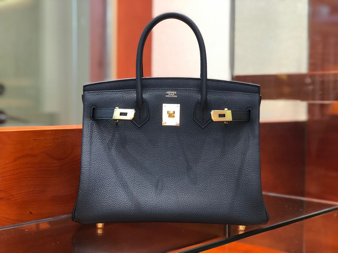 Hermes Birkin Togo Black Gold Hardware