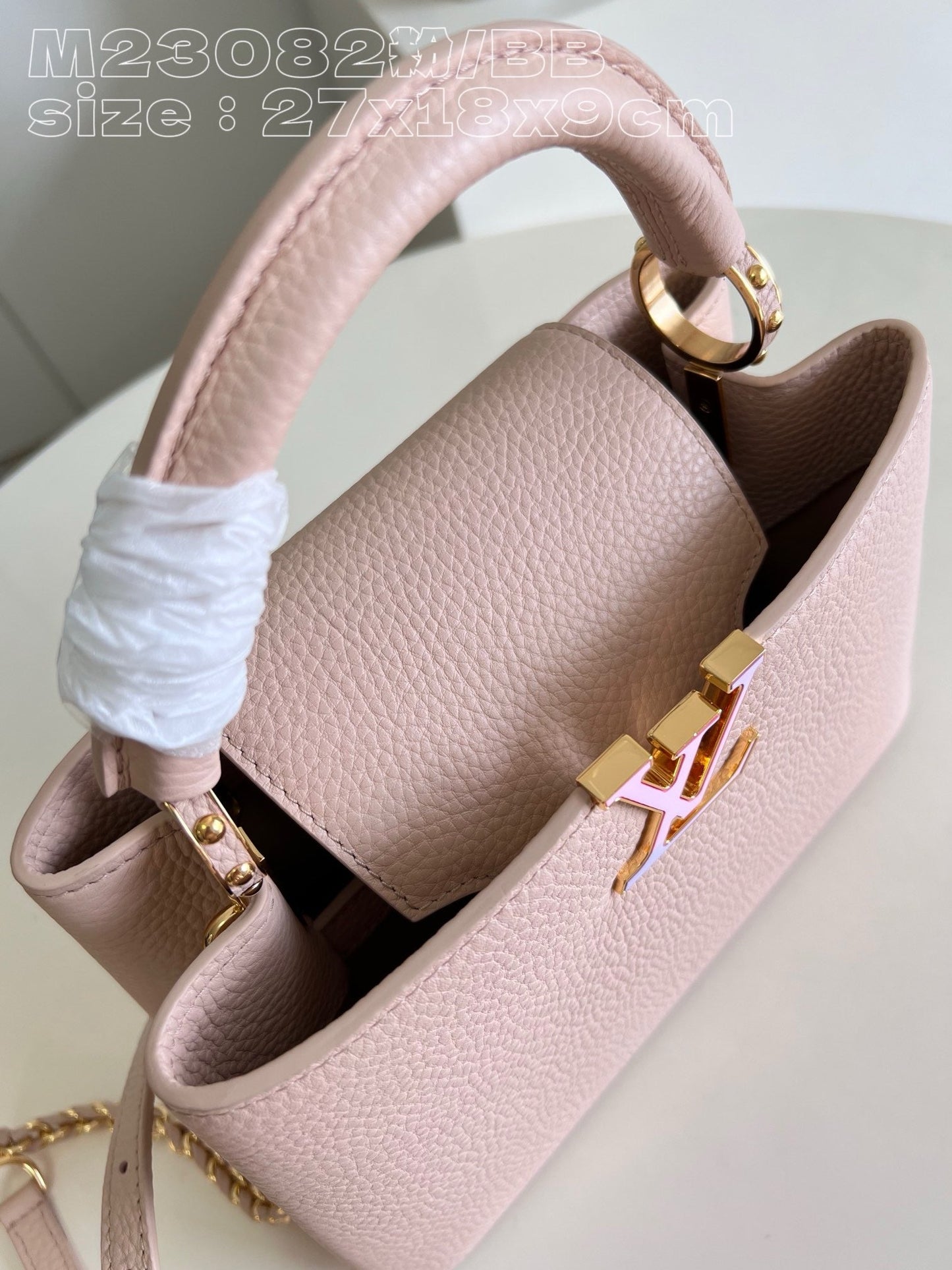 Louis Vuitton Capucines BB Baby Pink High Grade