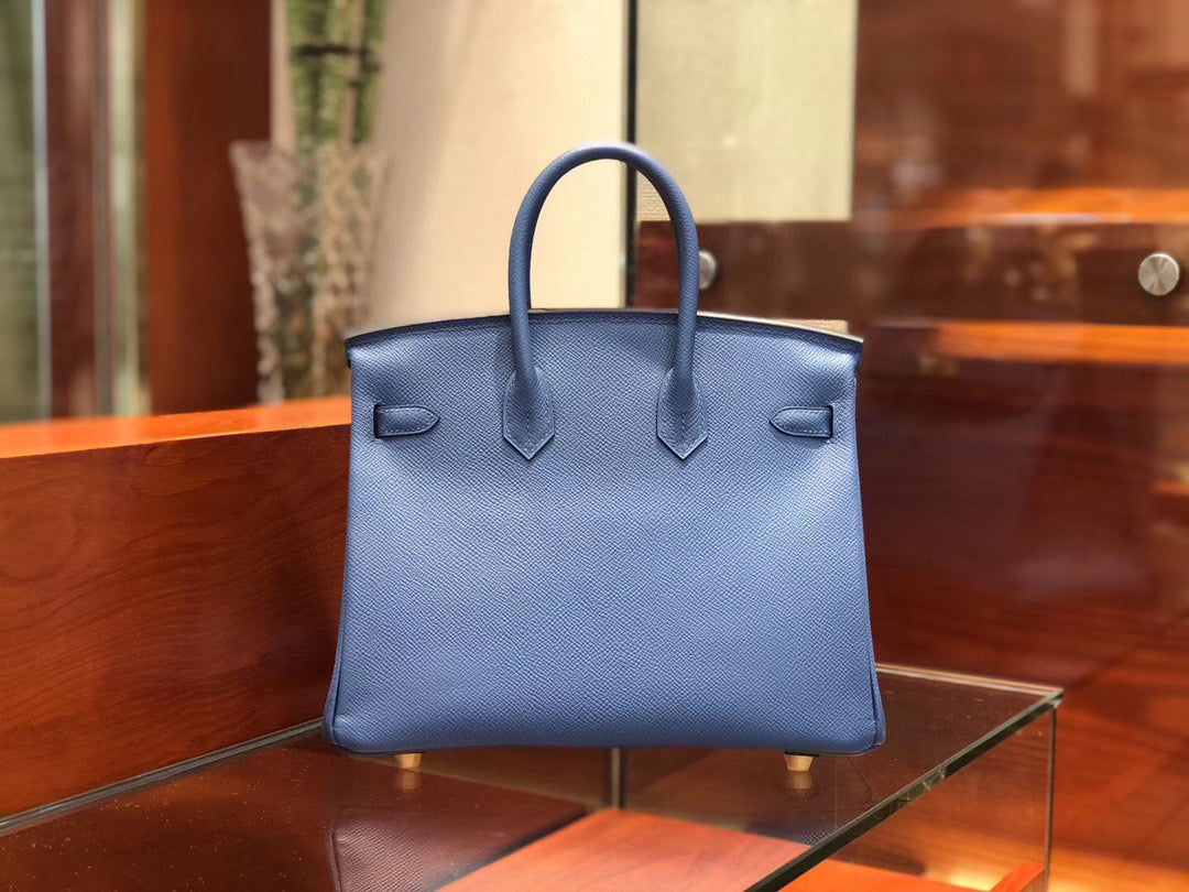 Hermes Birkin 25cm Epsom Blue