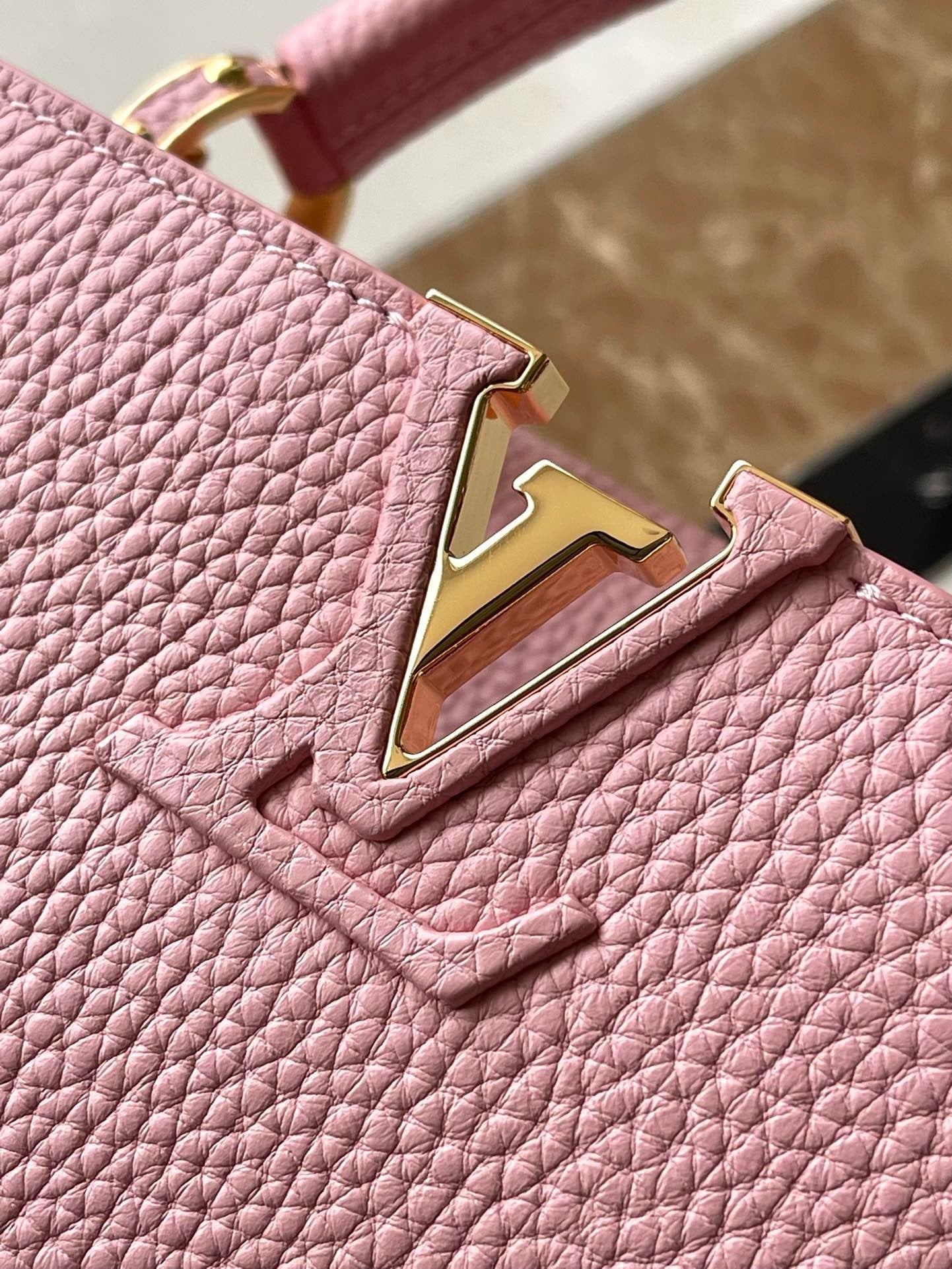 Louis Vuitton Capucines BB Rose Pink High Grade