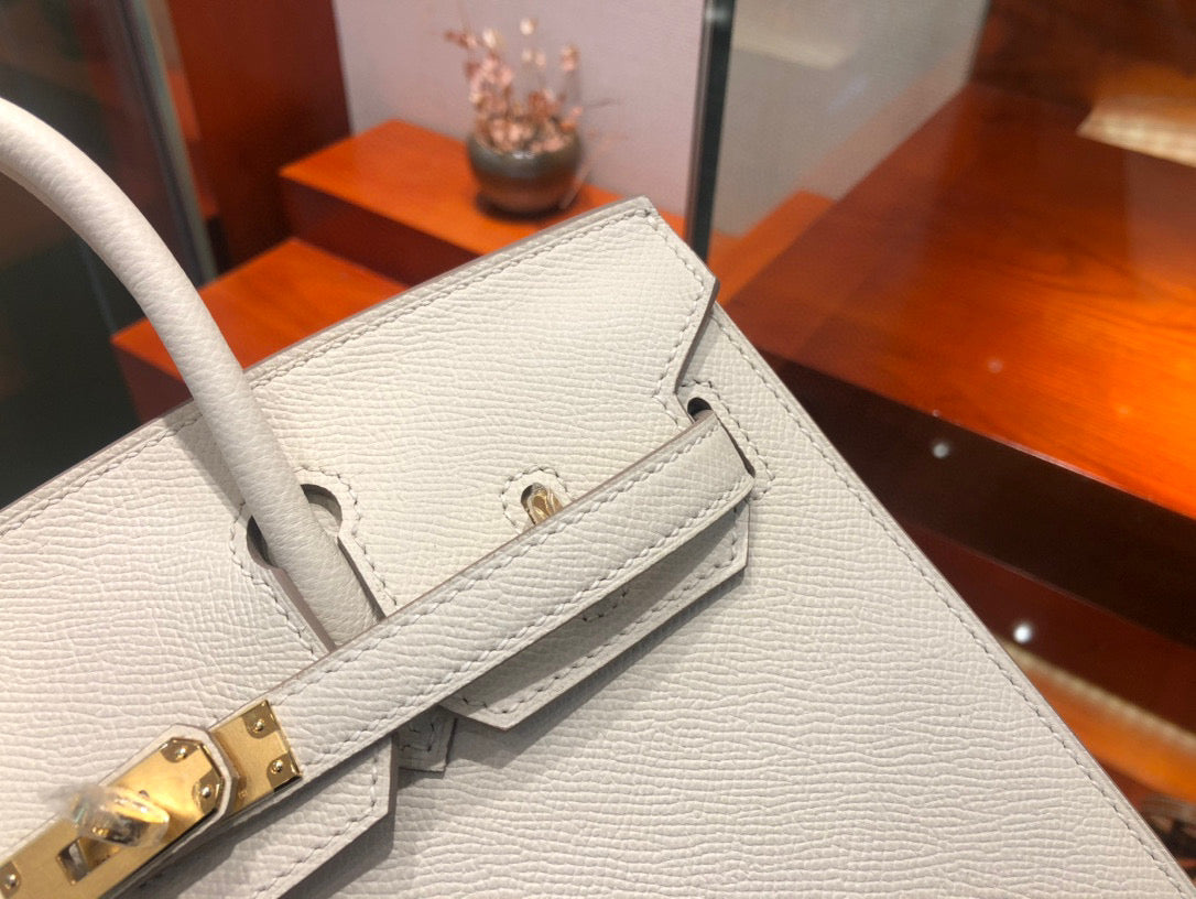 Hermes Birkin 25cm Epsom White