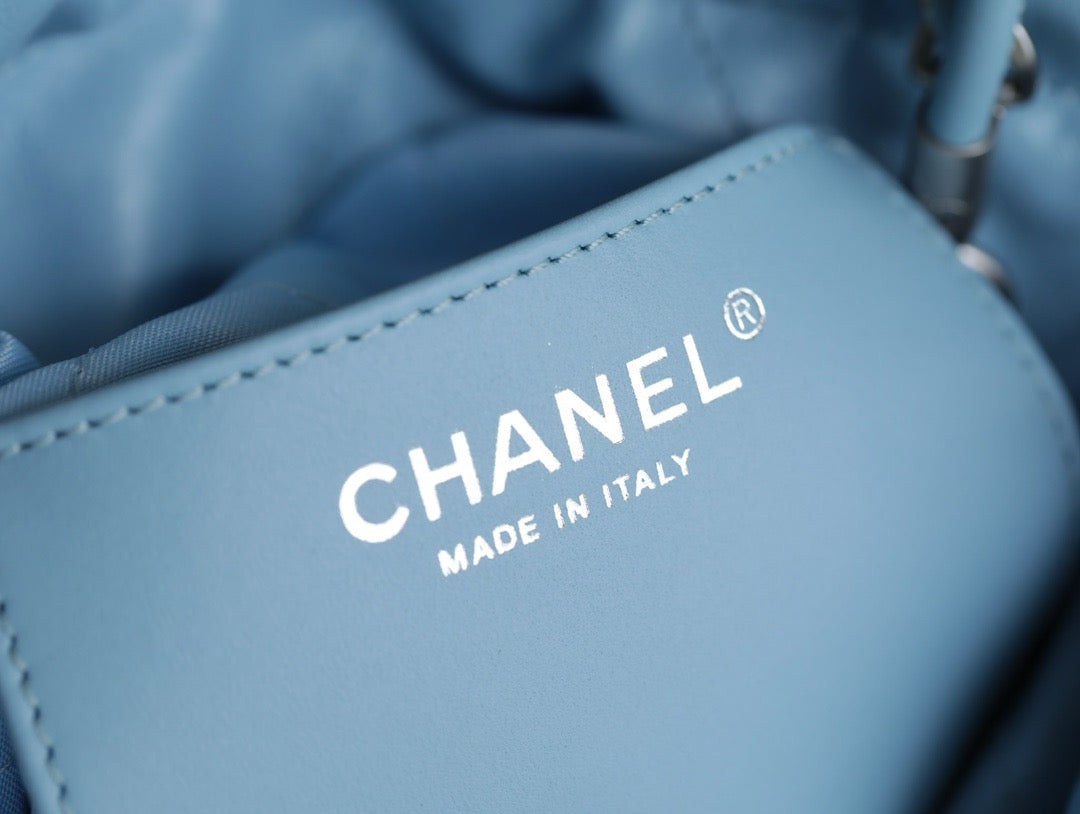 Chanel 22 Mini Sky Blue Platinum