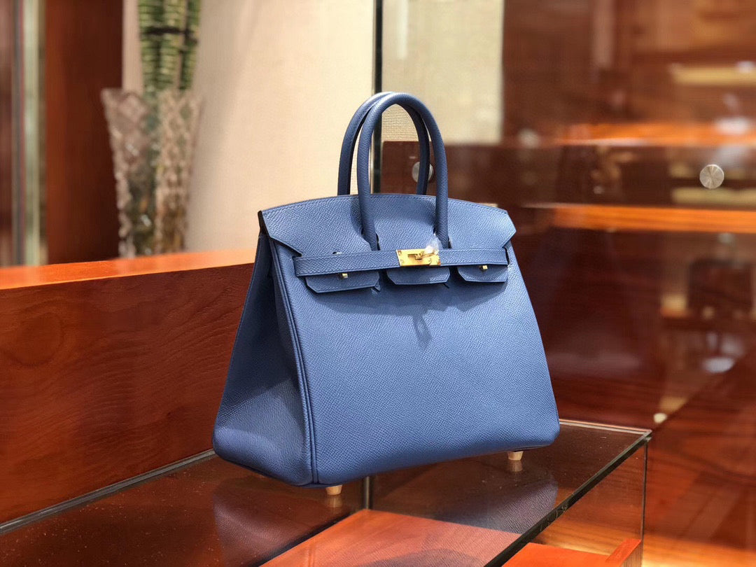 Hermes Birkin 25cm Epsom Blue