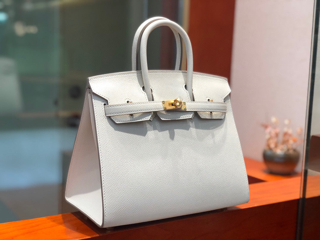 Hermes Birkin 25cm Epsom White